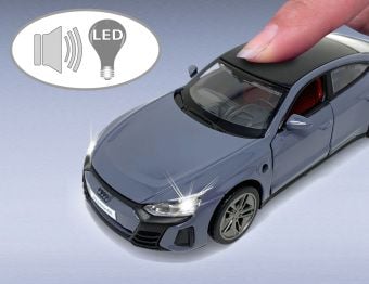 Produktbild: Audi RS e-tron GT Diecast 1:36 grau inkl. Knopfzellen