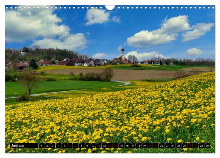 Produktbild: Die Stauden - Heimat in den westlichen W&auml;lder Augsburg (Wandkalender 2026 DIN A3 quer), CALVENDO Monatskalender