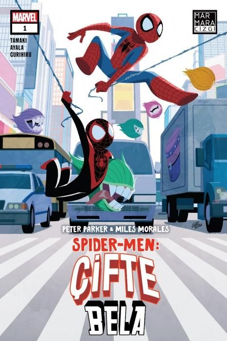 Produktbild: Peter Parker ve Miles Morales Spider-Men 01 - Cifte Bela