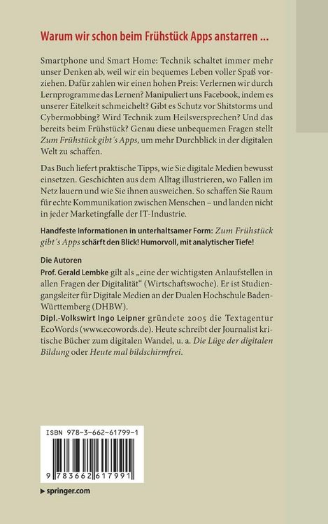 Produktbild: Zum Fr&uuml;hst&uuml;ck gibt's Apps