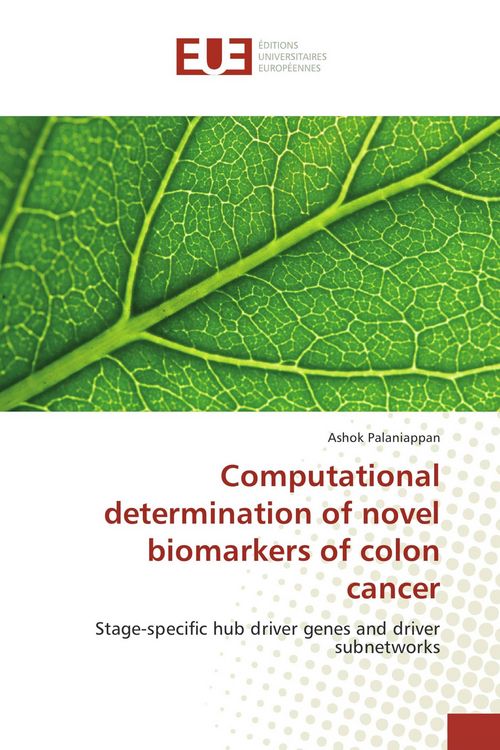 Produktbild: Computational determination of novel biomarkers of colon cancer