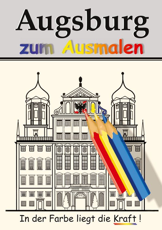 Produktbild: Augsburg zum Ausmalen