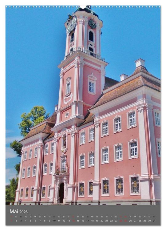 Produktbild: Kirchen und Kl&ouml;ster in Deutschland (hochwertiger Premium Wandkalender 2026 DIN A2 hoch), Kunstdruck in Hochglanz