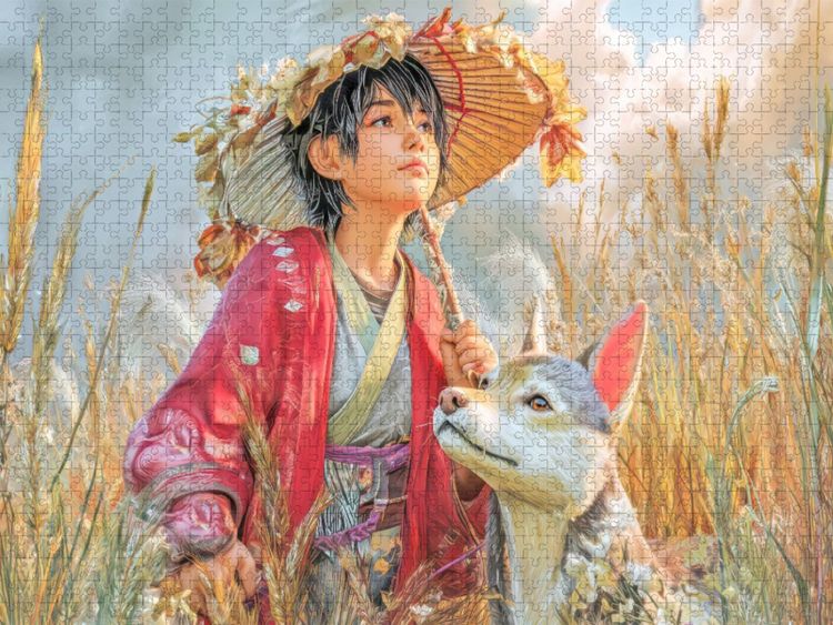 Produktbild: CALVENDO Puzzle Japanische Anime | 1000 Teile Lege-Gr&ouml;&szlig;e 64x48cm Foto-Puzzle f&uuml;r gl&uuml;ckliche Stunden