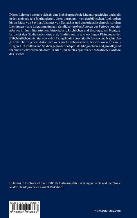 Produktbild: Lehrbuch der Patrologie