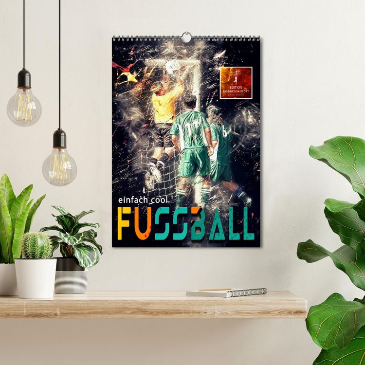 Produktbild: Fussball - einfach cool (Wandkalender 2026 DIN A3 hoch), CALVENDO Monatskalender
