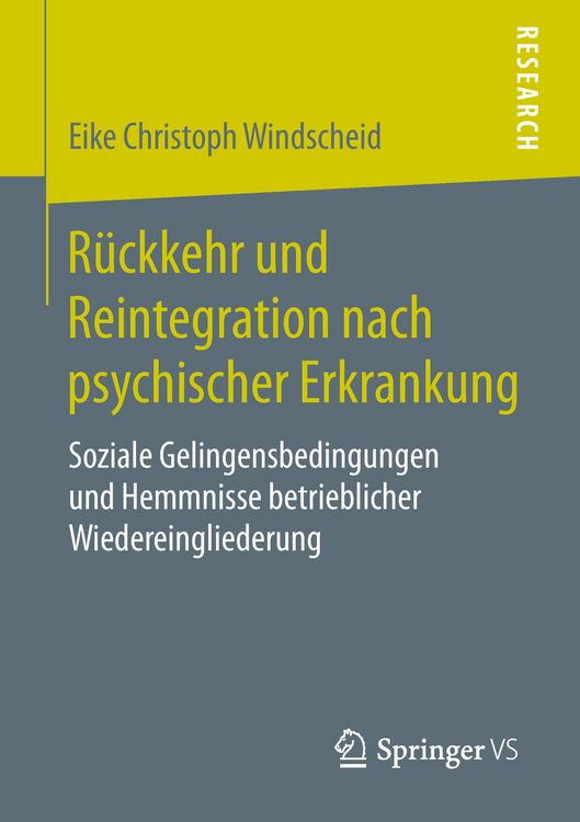 Produktbild: R&uuml;ckkehr und Reintegration nach psychischer Erkrankung