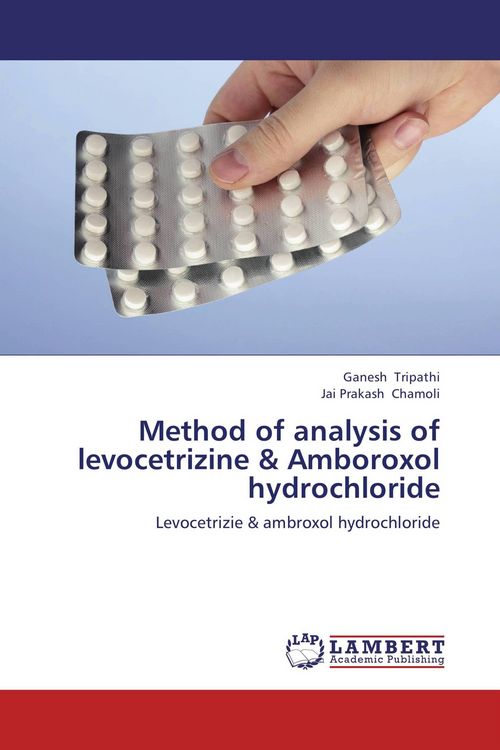 Produktbild: Method of analysis of levocetrizine & Amboroxol hydrochloride