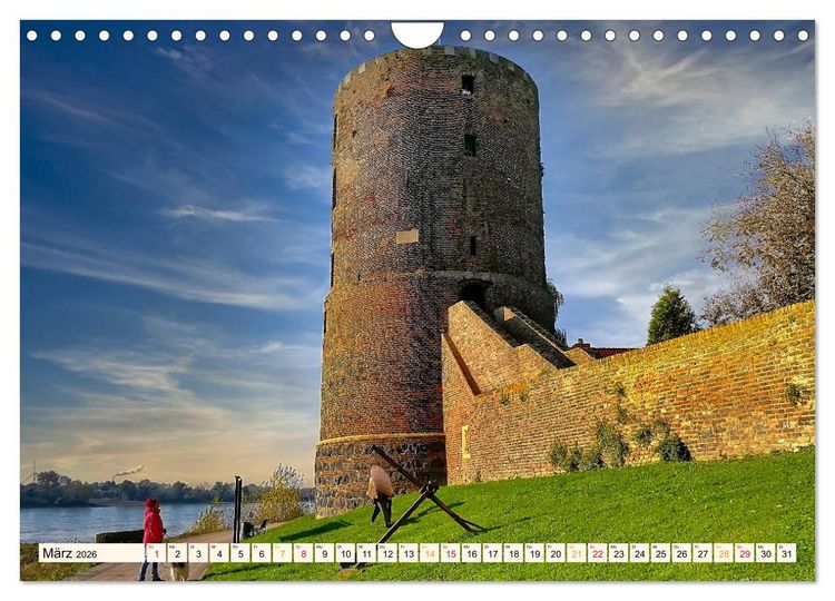 Produktbild: Reise durch Deutschland - Rees am Niederrhein (Wandkalender 2026 DIN A4 quer), CALVENDO Monatskalender