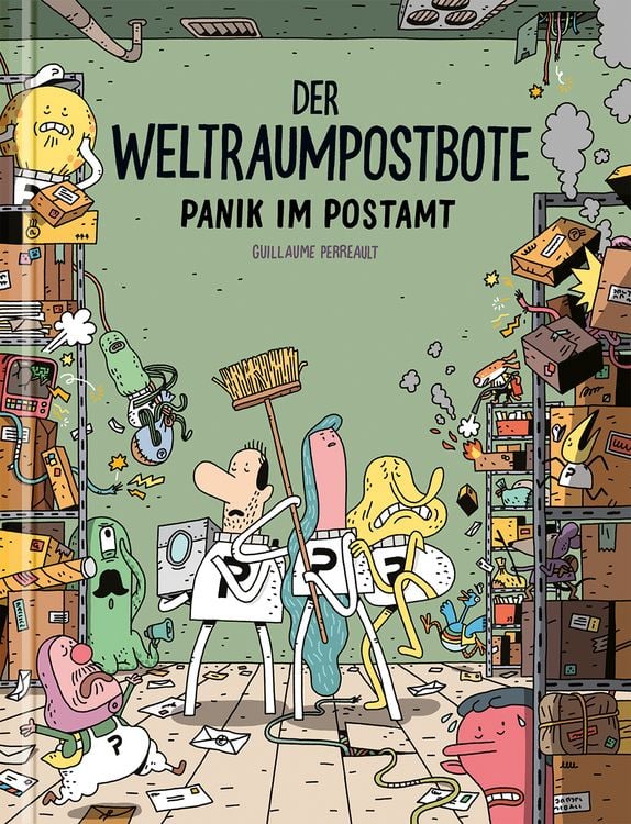 Produktbild: Der Weltraumpostbote - Panik im Postamt