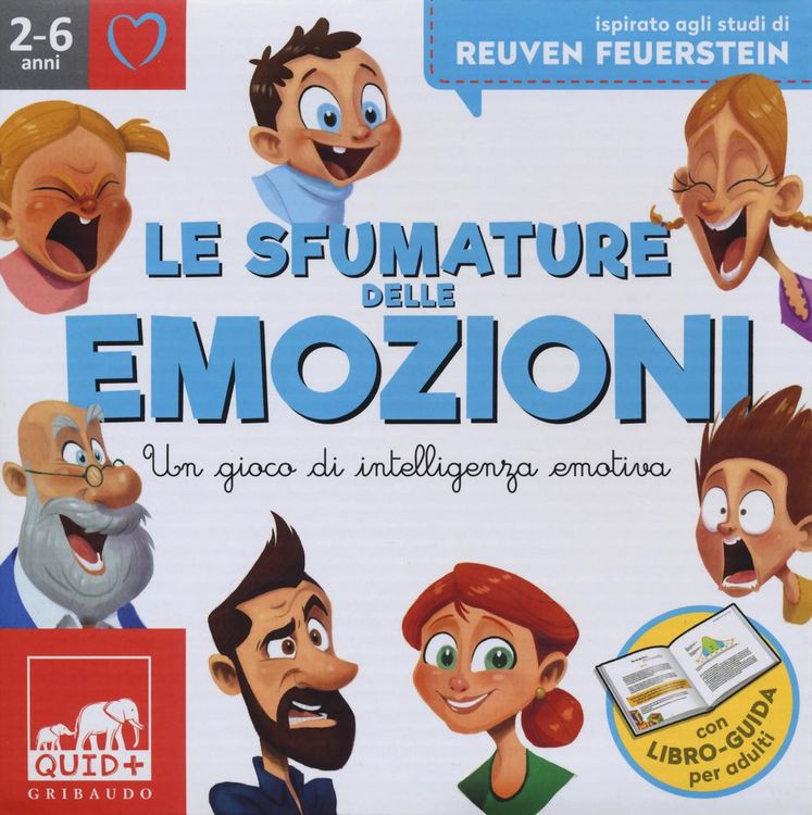 Produktbild: Le sfumature delle emozioni. Un gioco di intelligenza emotiva. Ispirato agli studi di Reuven Feuerstein