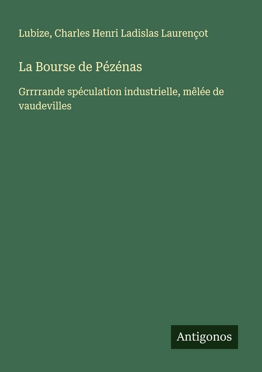 Produktbild: La Bourse de P&eacute;z&eacute;nas