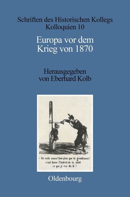 Produktbild: Europa vor dem Krieg von 1870