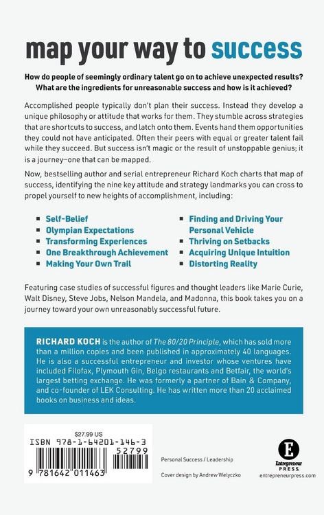 Produktbild: Unreasonable Success and How to Achieve It