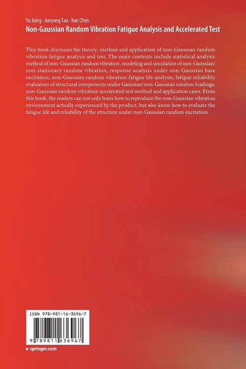 Produktbild: Non-Gaussian Random Vibration Fatigue Analysis and Accelerated Test