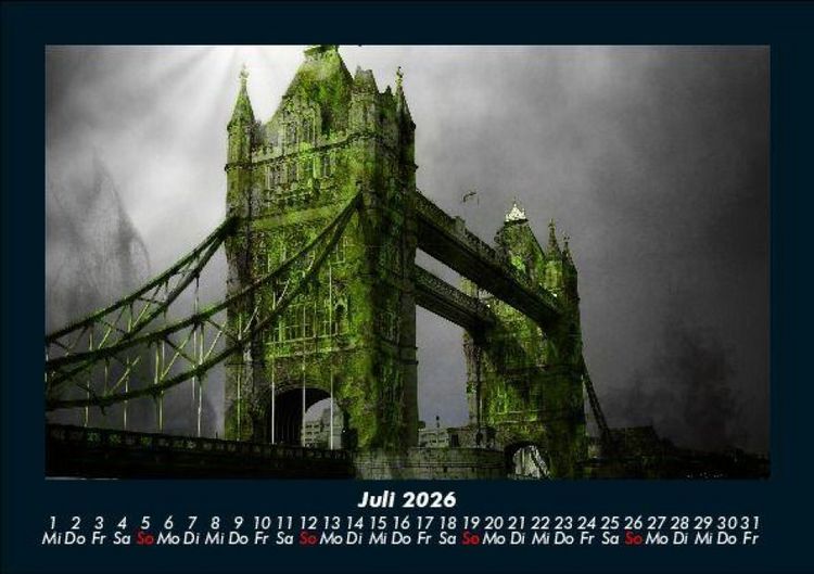 Produktbild: Mit Fantasy durch's Jahr 2026 Fotokalender DIN A5