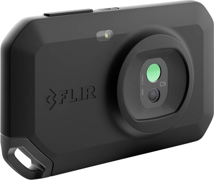 Produktbild: FLIR C5 (Wi-Fi) W&auml;rmebildkamera -20 bis +400 &deg;C 8.7 Hz MSX&reg;, Integrierte LED-Lampe, integrierte Digitalkamera, WiFi