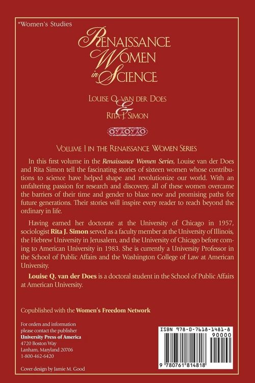 Produktbild: Renaissance Women in Science