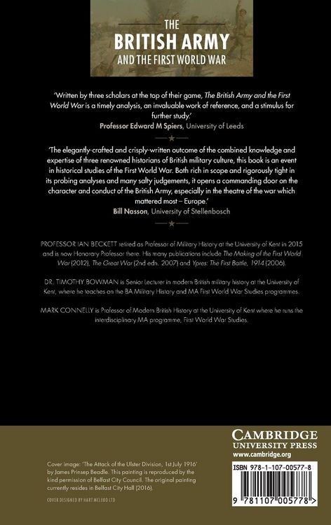Produktbild: The British Army and the First World War