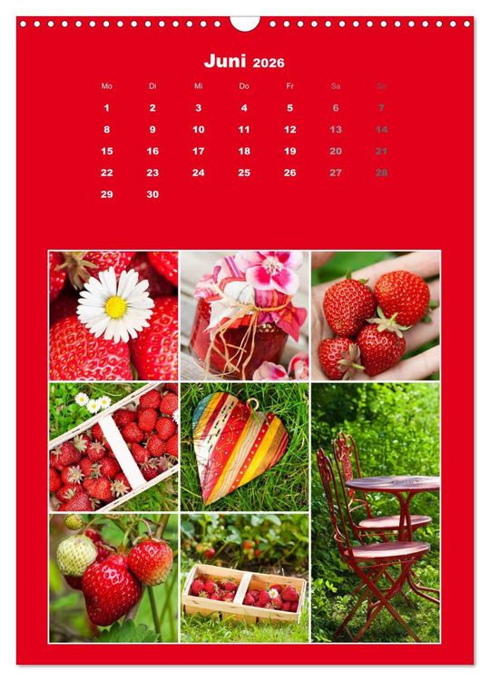 Produktbild: Der kunterbunte Collagen Kalender (Wandkalender 2026 DIN A3 hoch), CALVENDO Monatskalender