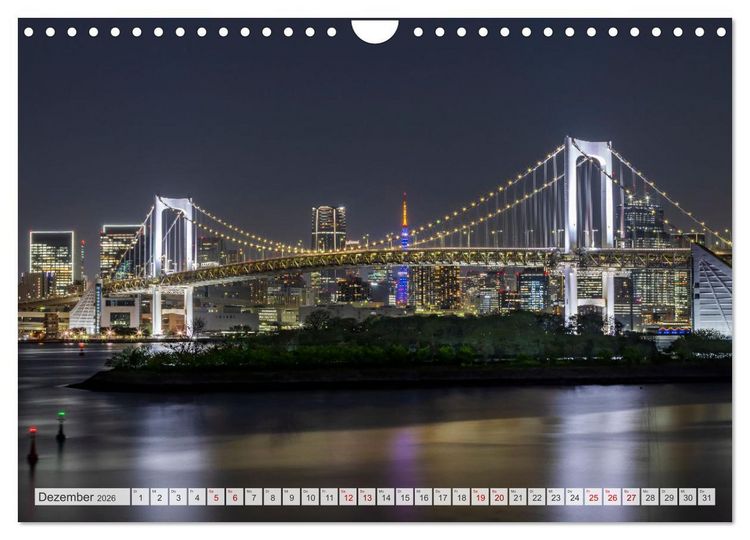 Produktbild: JAPAN Reise durch Zeit und Sch&ouml;nheit (Wandkalender 2026 DIN A4 quer), CALVENDO Monatskalender