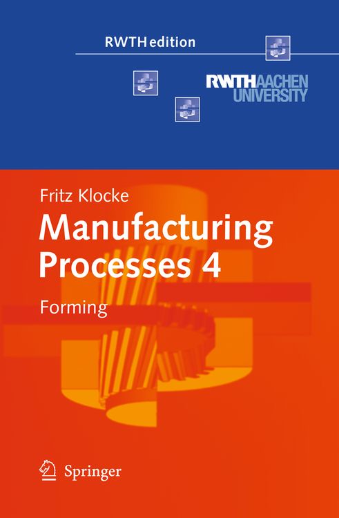 Bild vom Artikel Manufacturing Processes 4 vom Autor Fritz Klocke