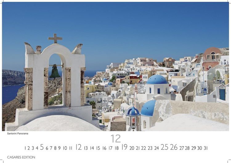 Produktbild: Griechenland Kalender 2027 &ndash; Wandkalender | Fotokalender Griechenland 24x35 cm - Traumhafte Aussichten Griechenlands &ndash; . mit beeindruckenden Fotos