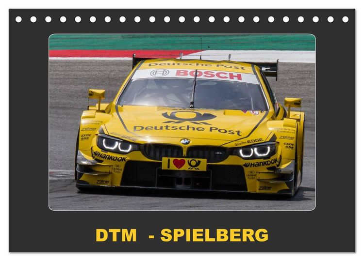 Produktbild: DTM-SPIELBERG (Tischkalender 2026 DIN A5 quer), CALVENDO Monatskalender