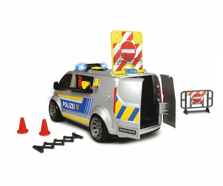 Produktbild: DICKIE TOYS Ford Transit Polizei mit Licht und Sound 28cm