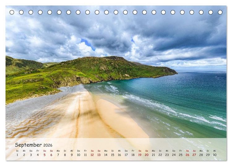 Produktbild: Irland - eine wundersch&ouml;ne Insel (Tischkalender 2026 DIN A5 quer), CALVENDO Monatskalender