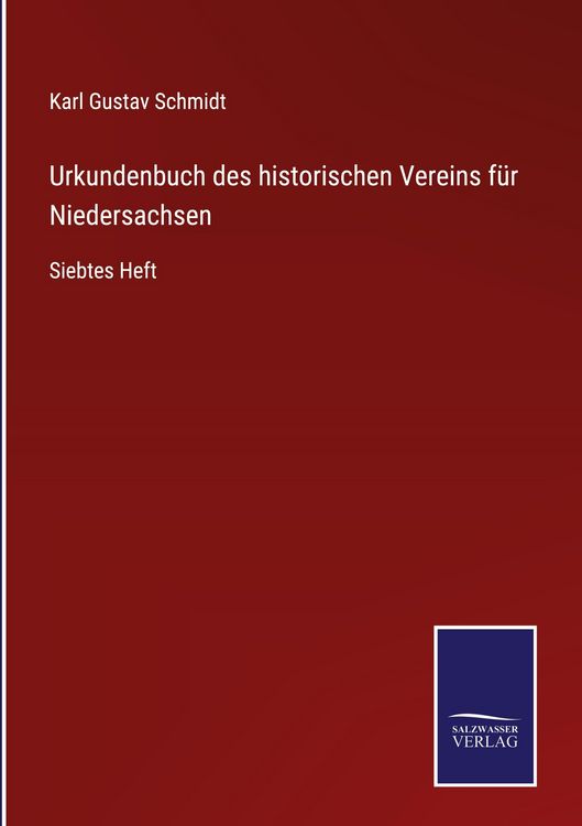 Produktbild: Urkundenbuch des historischen Vereins f&uuml;r Niedersachsen