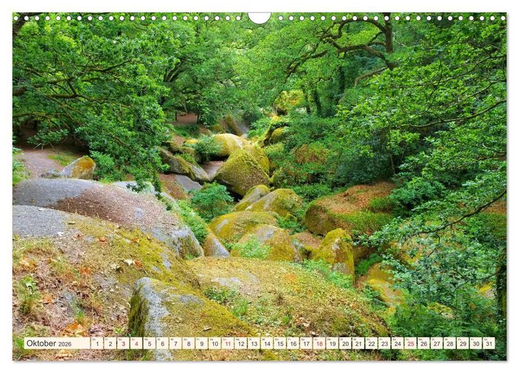 Produktbild: Huelgoat - Sagenumwobener M&auml;rchenwald in der Bretagne (Wandkalender 2026 DIN A3 quer), CALVENDO Monatskalender