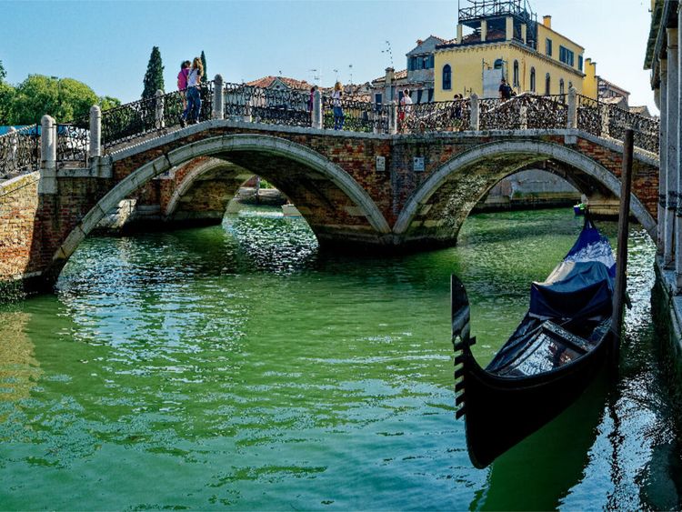 Produktbild: CALVENDO Puzzle Ponte Tre Ponti, Sestiere Santa Croce | 1000 Teile Lege-Gr&ouml;&szlig;e 64x48cm Foto-Puzzle f&uuml;r gl&uuml;ckliche Stunden