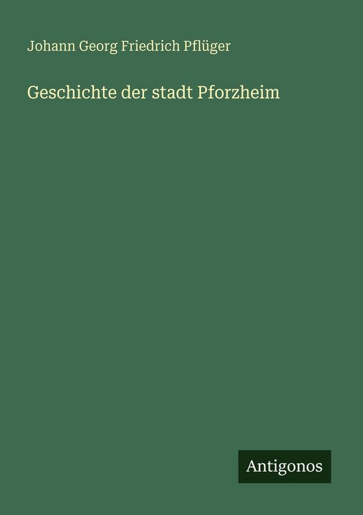 Produktbild: Geschichte der stadt Pforzheim