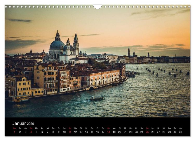 Produktbild: Traumstadt Venedig (Wandkalender 2026 DIN A3 quer), CALVENDO Monatskalender