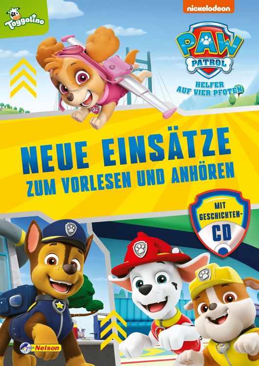 Produktbild: PAW Patrol Geschichtenbuch: Neue Eins&auml;tze zum Vorlesen und Anh&ouml;ren