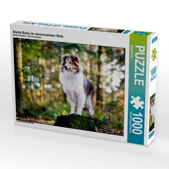 Produktbild: Sheltie Bailey im verwunschenen Wald. (Puzzle)