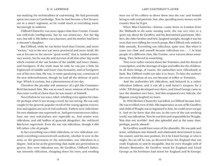 Produktbild: Lady Chatterley's Lover
