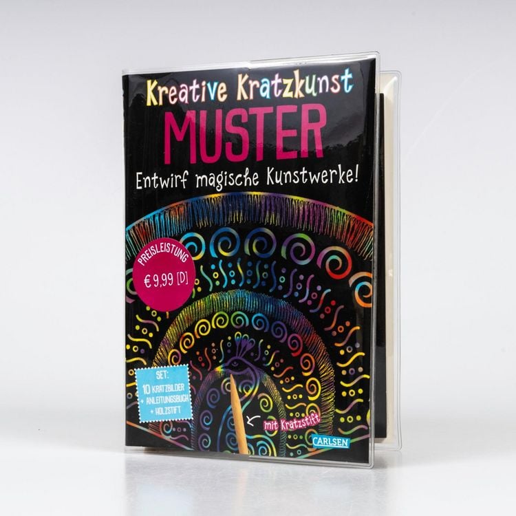 Produktbild: Kratzbilder f&uuml;r Kinder: Kreative Kratzkunst: Muster