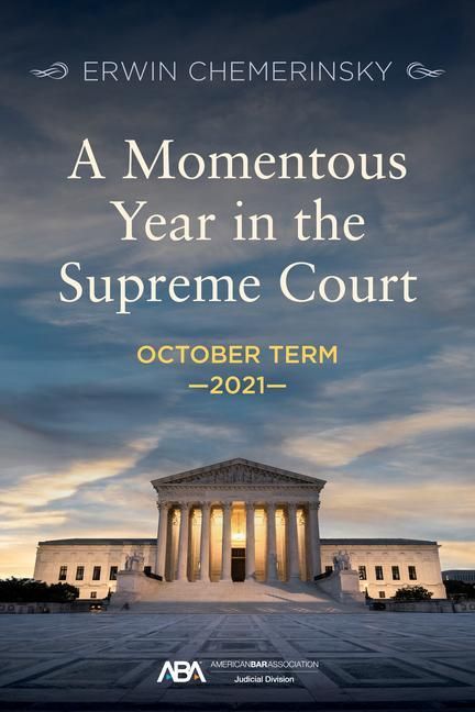 Produktbild: A Momentous Year in the Supreme Court