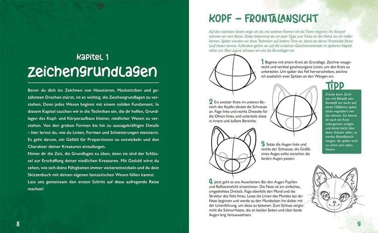 Produktbild: Niedliche Tiere zeichnen
