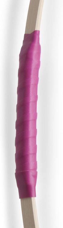 Produktbild: BestSaller 1266 - Prinzessinnen-Bogen inkl. 3 Pfeilen, Eschenholz, 90cm, Holz-Bogen, Griff mit pinke Kunstlederwickelung