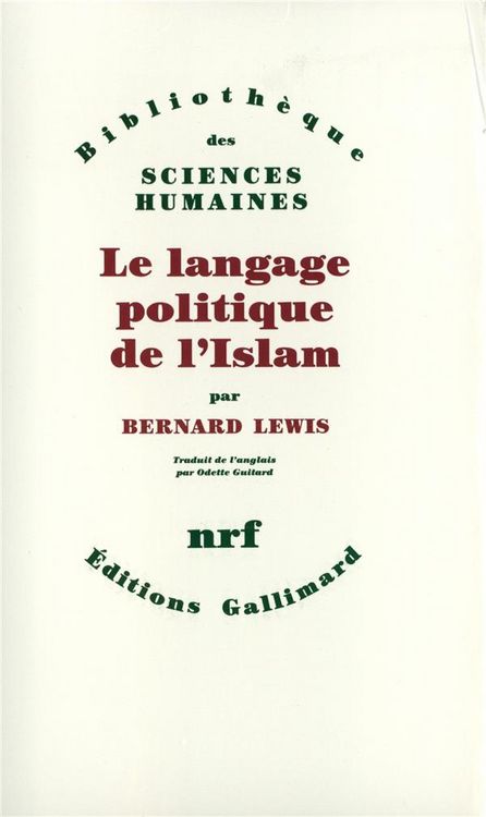 Produktbild: Le langage politique de l'Islam