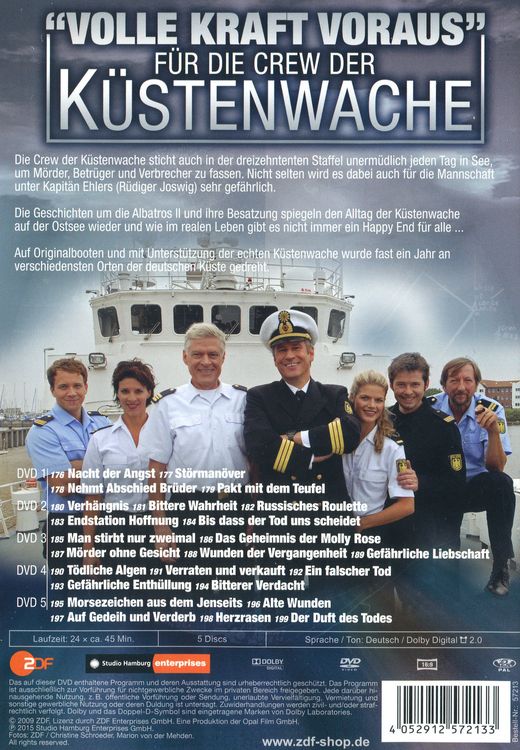 Produktbild: K&uuml;stenwache - Staffel 13 [5 DVDs]
