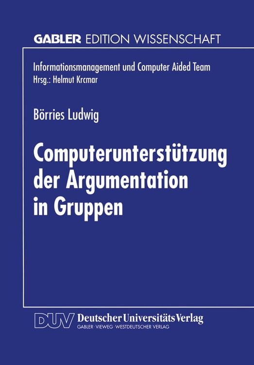 Produktbild: Computerunterstützung der Argumentation in Gruppen
