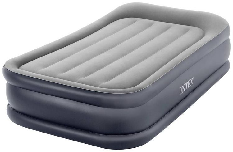 Produktbild: Intex 64132ND DuraBeam PillowRestRaised Luftbett (L x B x H) 191 x 99 x 42cm Grau