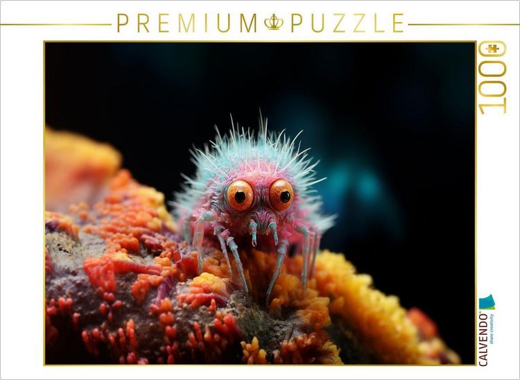 Produktbild: CALVENDO Puzzle Montag vor dem Kaffee - Lustige Mikroorganismen | 1000 Teile Lege-Gr&ouml;&szlig;e 64x48cm Foto-Puzzle f&uuml;r gl&uuml;ckliche Stunden