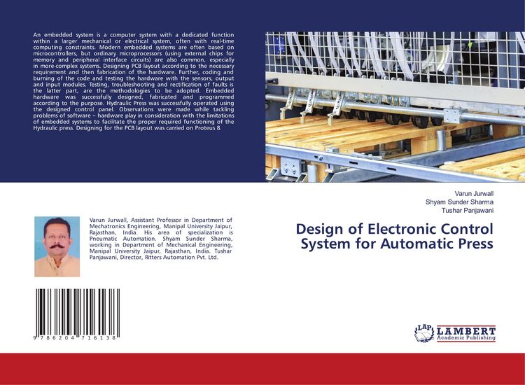 Produktbild: Design of Electronic Control System for Automatic Press