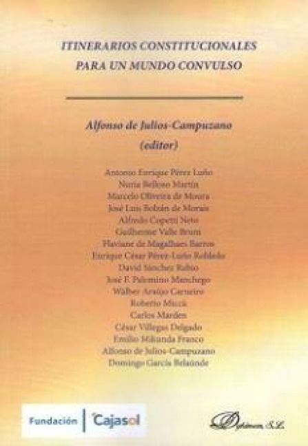 Produktbild: Itinerarios constitucionales para un mundo convulso