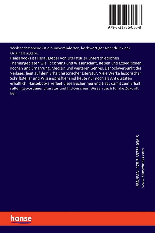 Produktbild: Weihnachtsabend